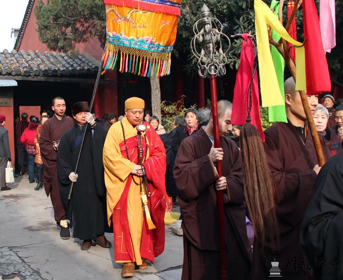 明教寺启建法会 圆藏大和尚应邀讲法